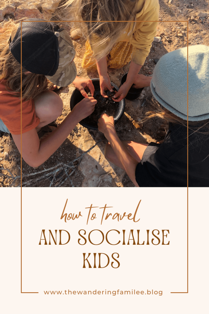 How to travel and socialise your children
