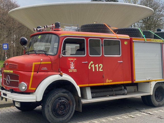 firetruck spare wheels